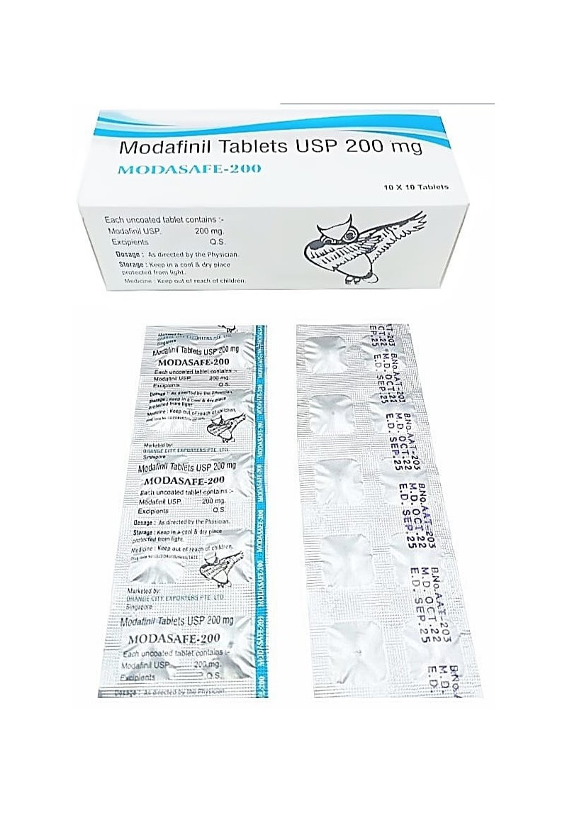 모다세프-200 MODASAFE-200 모다피닐 200mg ORANGE CITY EXPORTERS
