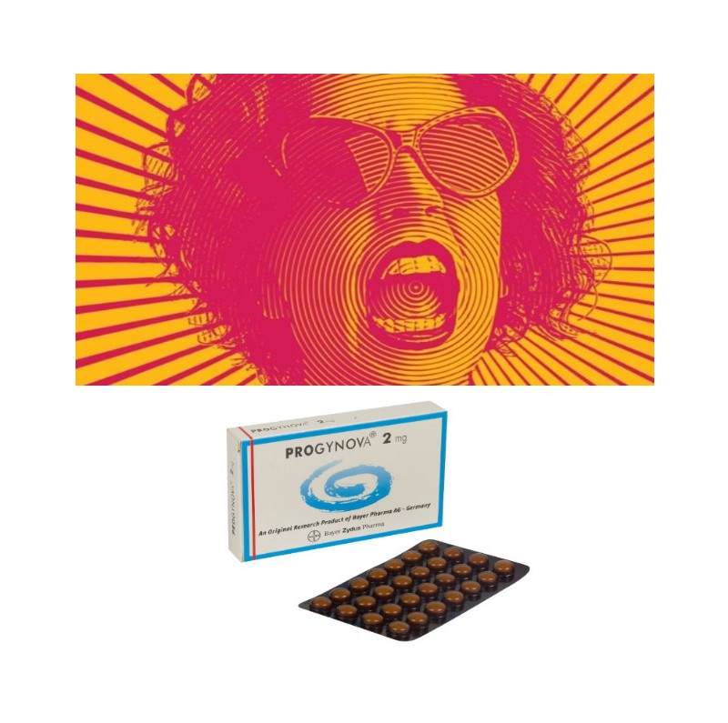 프로기노바 Progynova Estradiol Valerate 2mg 28정 x 3박스,6박스  Bayer Zedus Pharma