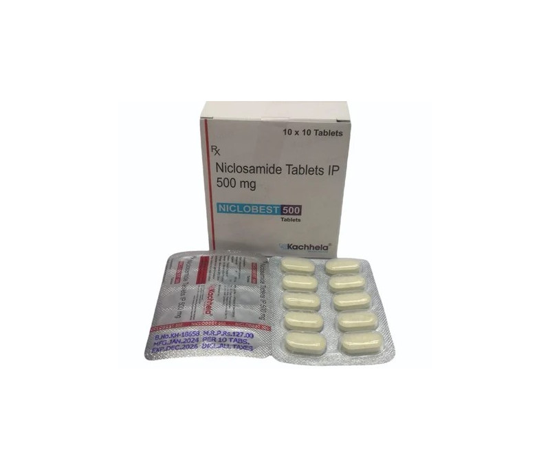 niclobest500 니클로사마이드 500mg 100정 x 1박스  / niclosig 500 mg 100정