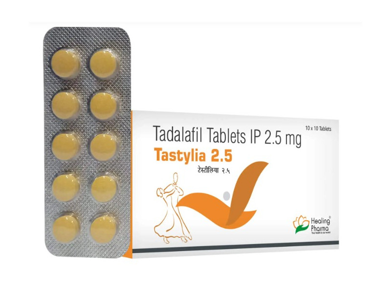타스틸리아 2.5 Tastylia 2.5 타다라필의 2.5mg 100정 x 1박스 힐링파마