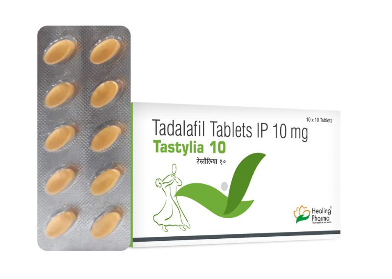 타스틸리아 10 Tastylia 10 타다라필의 10mg 100정 x 1박스 힐링파마
