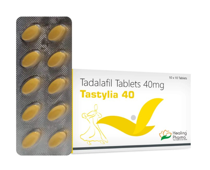타스틸리아 40 Tastylia 40 타다라필의 40mg 100정 x 1박스 힐링파마