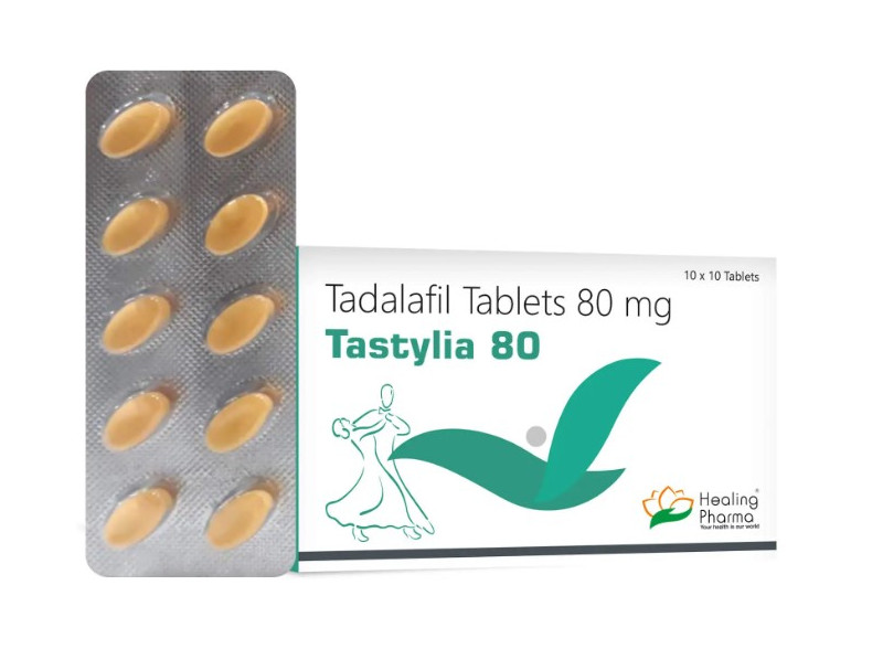 타스틸리아80 Tastylia 80 타다라필의 80mg 100정 x 1박스 힐링파마