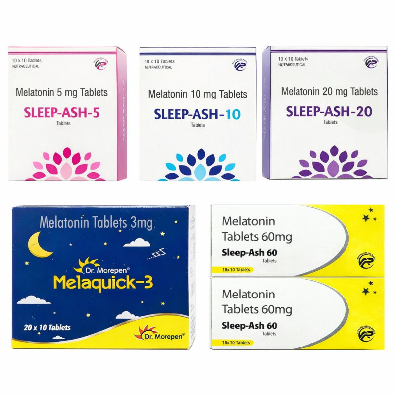 수면유도제 멜라토닌 melaquick-3mg 200정 sleep-ash-5 , 10 , 20 ,60mg 100정