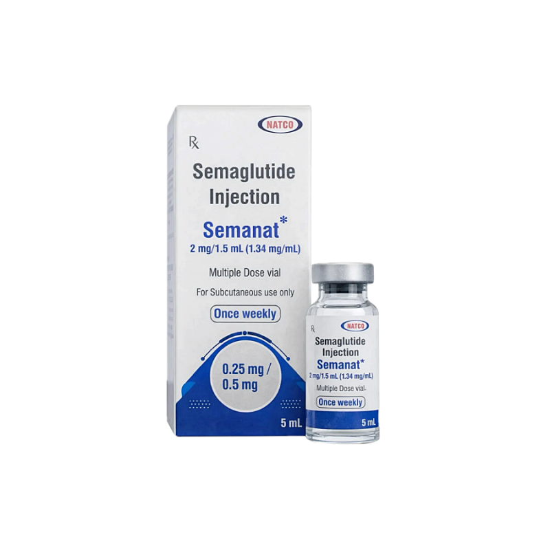 [가성비 원탑] 위고비 제네릭 Semanat 2mg / 4mg / 8mg 1Vial (1개월분)