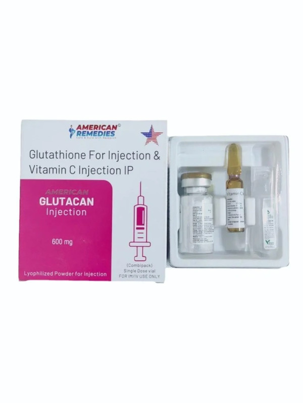 [백옥주사] 멜라닌 생성억제 피부미백 글루타치온 주사액 Vial Glutacan