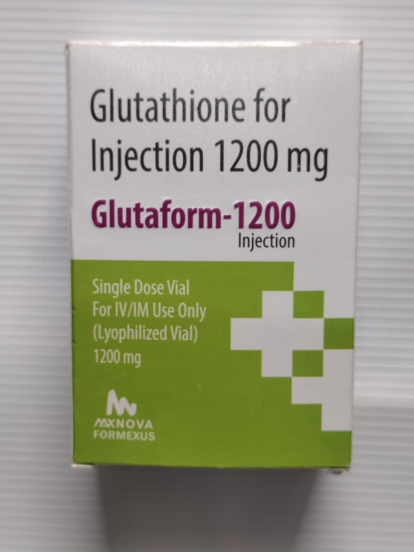 [백옥주사] 멜라닌 생성억제 피부미백 글루타치온 주사액 Vial Glutaform-1200